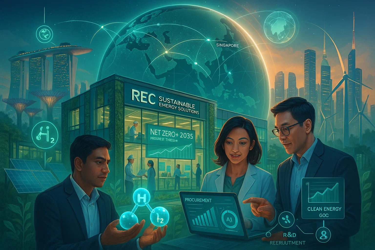 The new entity, REC Sustainable Energy Solutions, will serve as a hub for RIL's global R&D efforts, enabling it to tap into international talent and expertise in the clean energy sector.