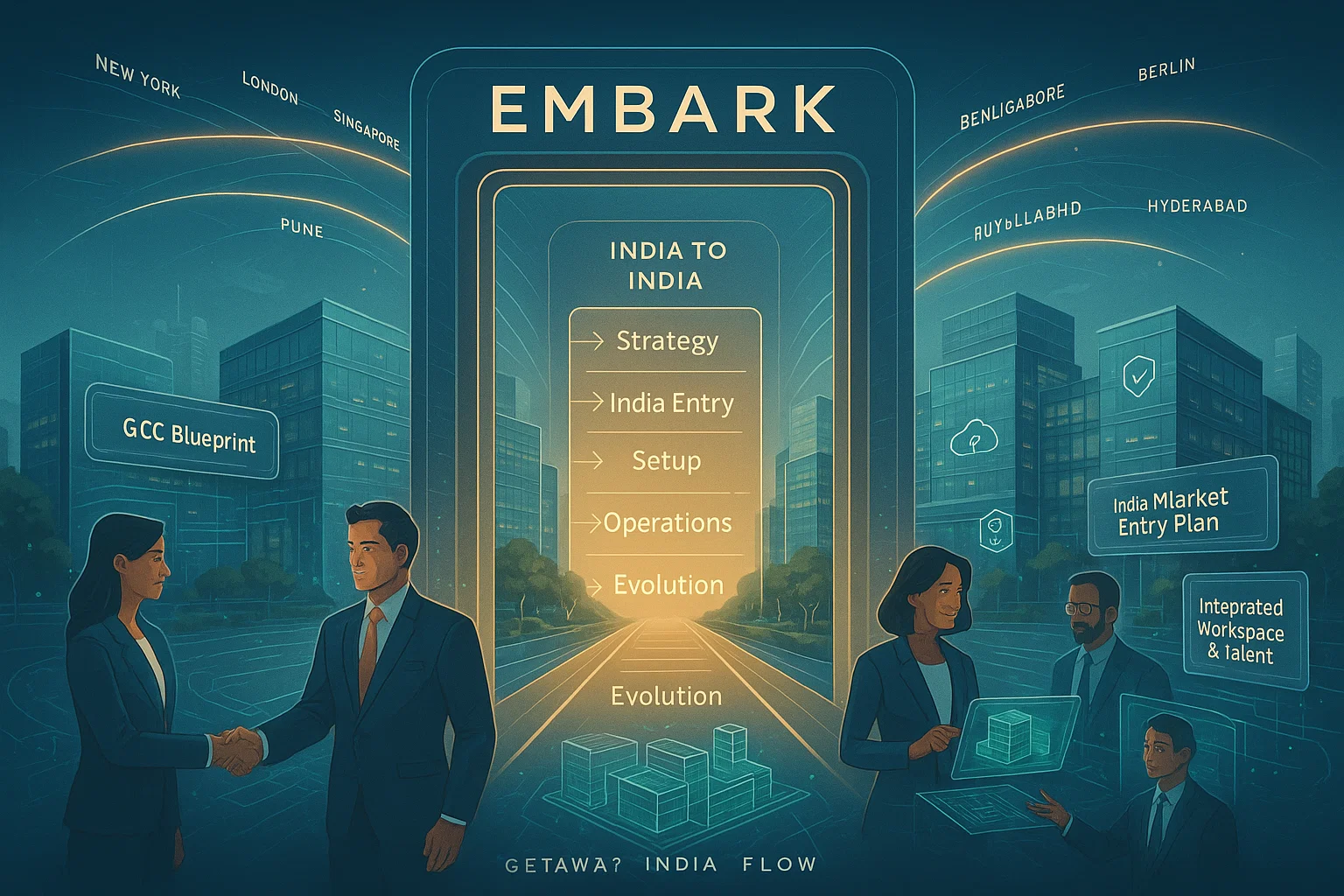Embassy Group, a leading Indian real estate and business ecosystem developer, has launched Embark, a one-stop platform designed to facilitate the establishment and scaling of Global Capability Centers (GCCs) in India.