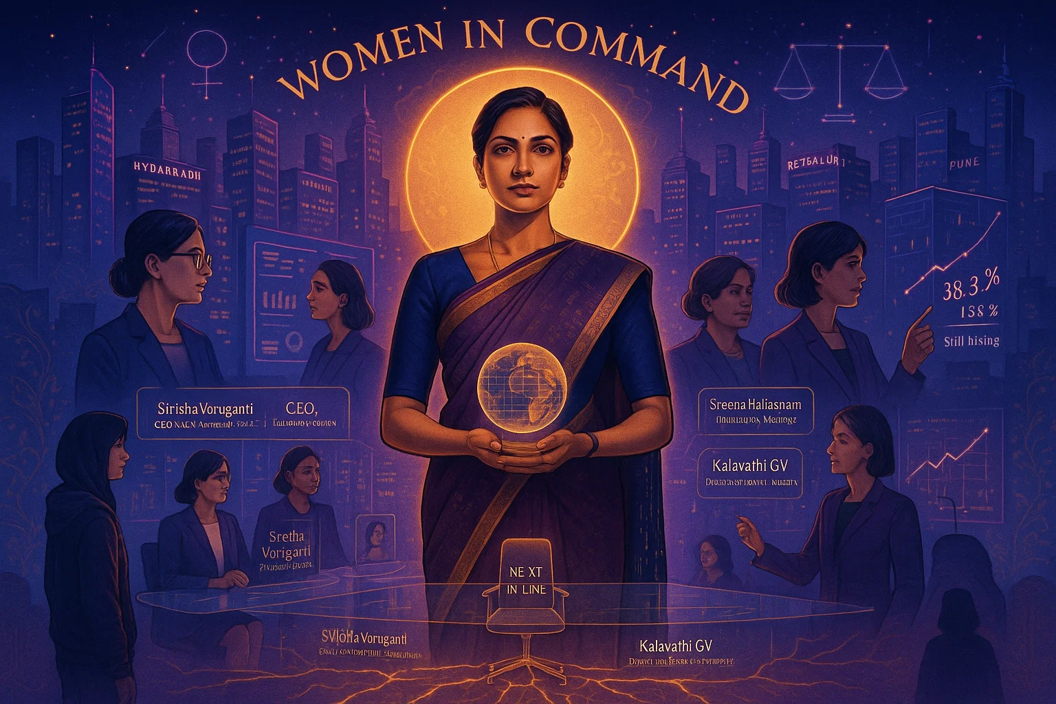 The corridors of India’s Global Capability Centres (GCCs) are humming with change. Once dominated by monochromatic (read: masculine) visions of leadership, these spaces are now reflecting a new spectrum—one painted with ambition, resilience, and the unmistakable force of women in power. This is not a slow creep toward equality; it’s a quiet revolution, reshaping the very fabric of corporate governance in India’s most cutting-edge sectors.