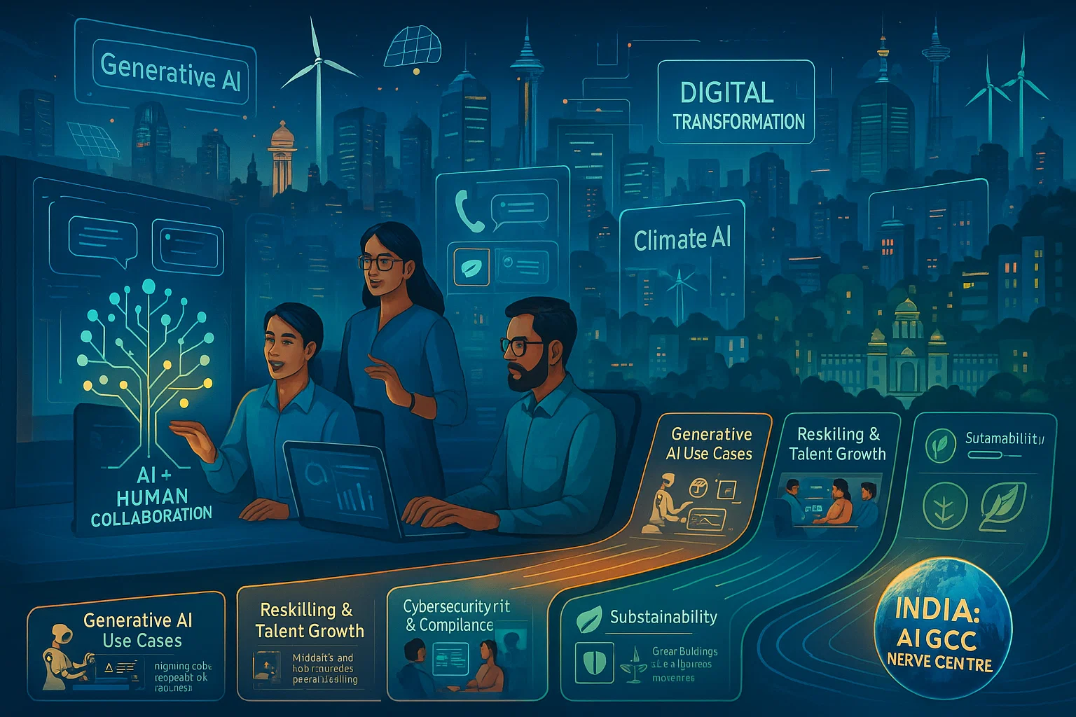 India has emerged as a global epicenter for technology and innovation, particularly in Artificial Intelligence (AI), with GCCs playing a pivotal role. These centers have transformed from traditional offshore delivery centers to hubs of technological innovation, leveraging AI to drive operational efficiencies and innovation.