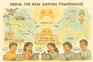 The global gaming industry, valued at $242 billion in 2025, appears to be undergoing a significant transformational shift. Amidst rising operational costs in traditional hubs like the U.S., South Korea, and Japan, global gaming giants are recalibrating their strategies, with India's Global Capability Centers (GCCs) emerging as strategic powerhouses, industry body NASSCOM has said in a blog post.